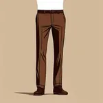 dark brown pants image